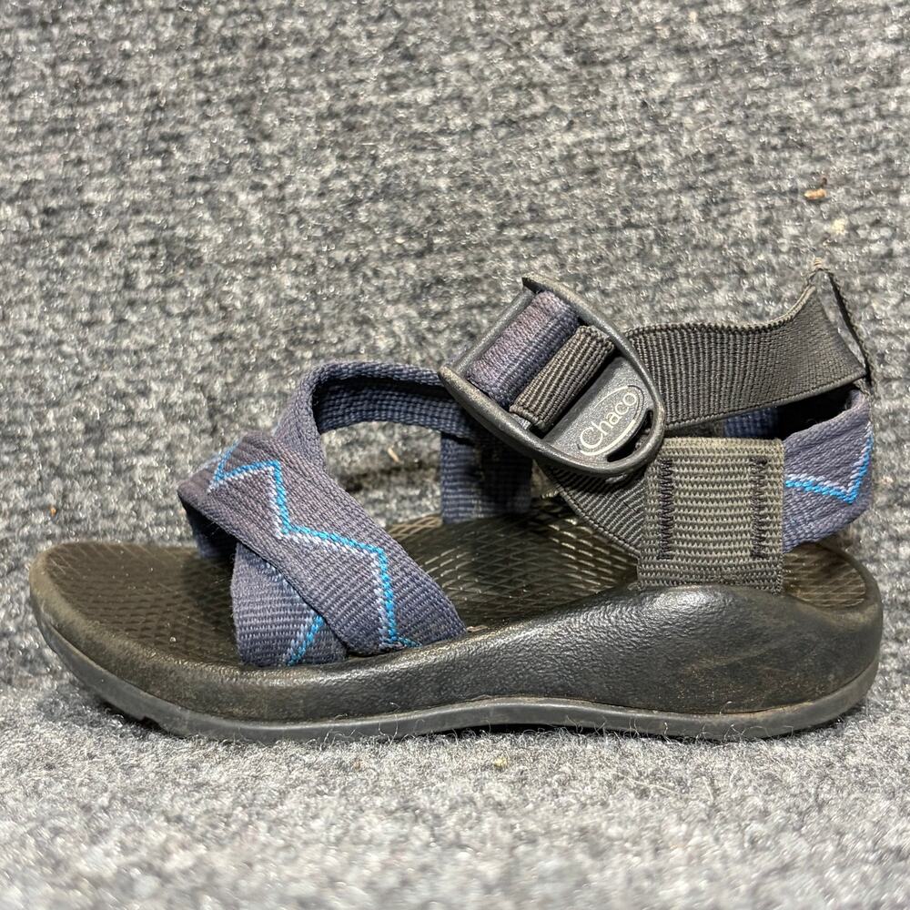 Chaco Z/2 Gray Blue Toe Loop Athletic Hiking Sport Water Sandals Kids Baby 8